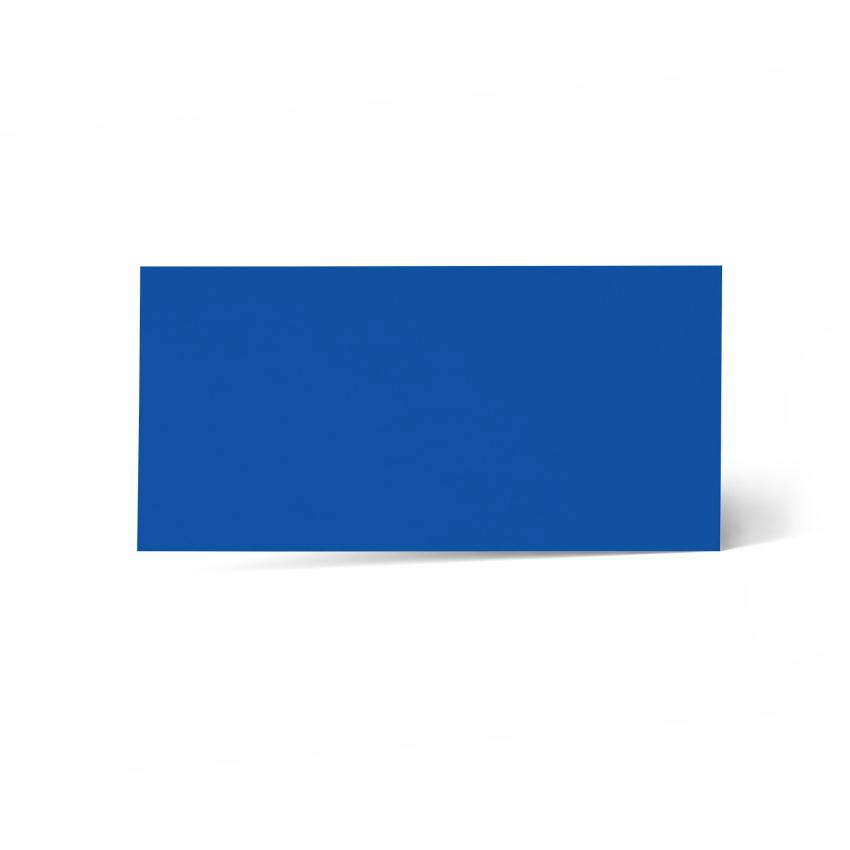 Karte - Einlegekarte DIN Lang 220g/m² in royalblau